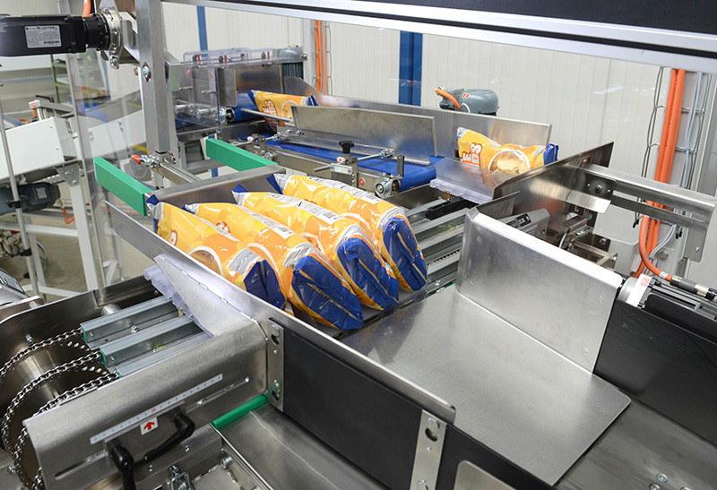 Savoury Snacks Case packing